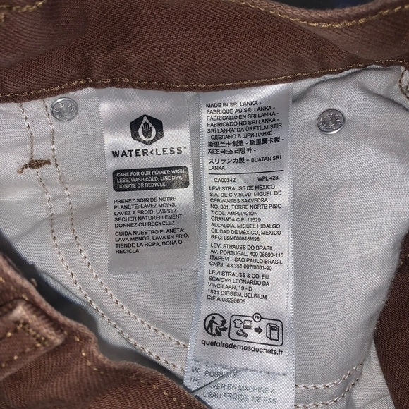 Levi's Premium 70'S MOVIN’ ON HIGH RISE FLARE JEANS Women’s 27 - Picture 10 of 11